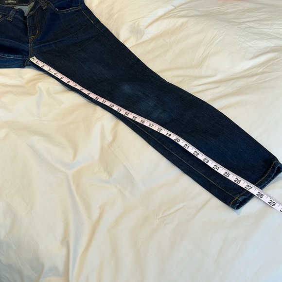 Ladies J. Crew Toothpick Ankle Dark Wash Jeans 28 - Picture 8 of 9
